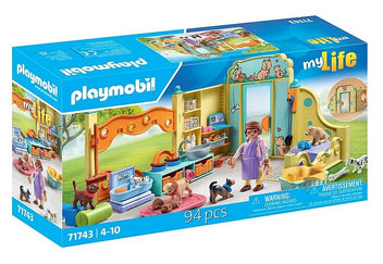 PLAYMOBIL my Life Welpenhaus 71743