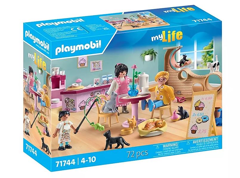 PLAYMOBIL my Life Katzencafe 71744 - Bild 1