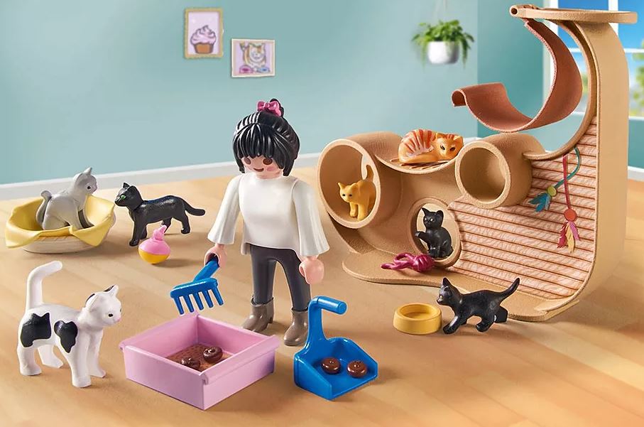 PLAYMOBIL my Life Katzencafe 71744 - Bild 4