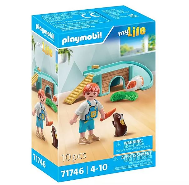 PLAYMOBIL my Life Junge mit Meerschweinchen 71746 - Bild 1