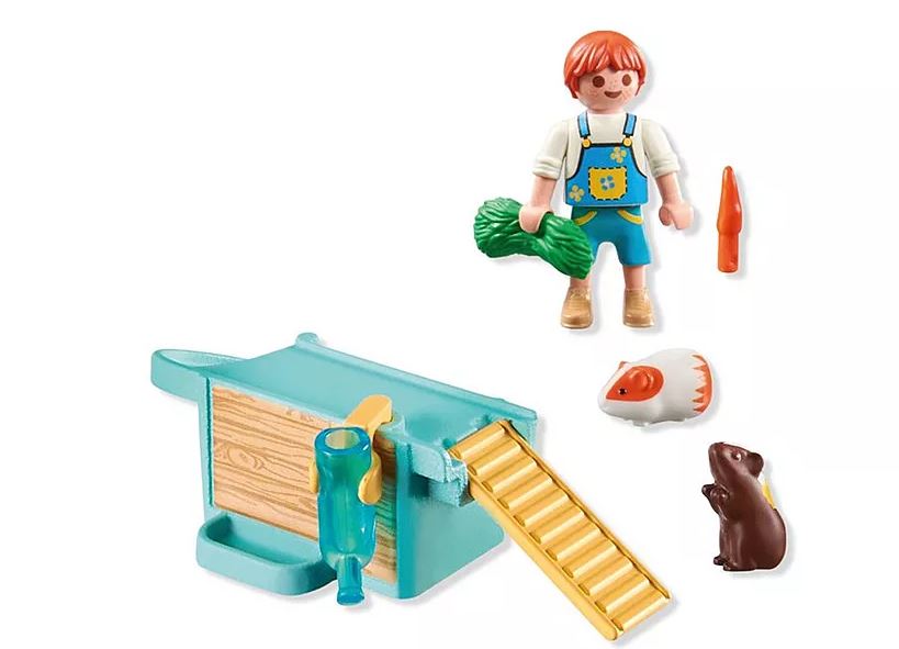 PLAYMOBIL my Life Junge mit Meerschweinchen 71746 - Bild 3