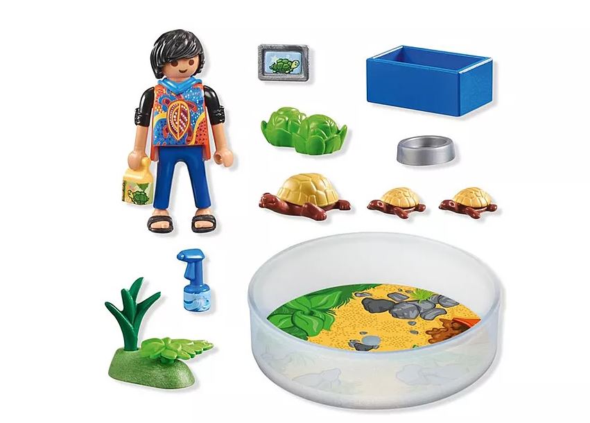 PLAYMOBIL my Life Schildkröten- Terrarium 71748 - Bild 3