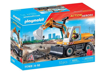 PLAYMOBIL Action Heroes Grosser Bagger 71749