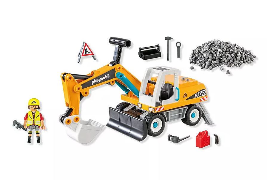 PLAYMOBIL Action Heroes Grosser Bagger 71749 - Bild 2