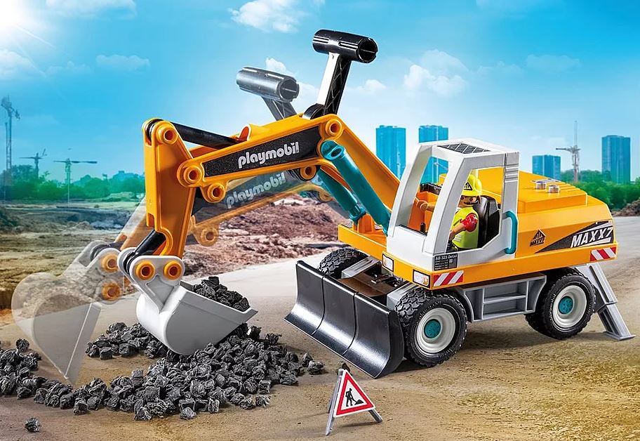 PLAYMOBIL Action Heroes Grosser Bagger 71749 - Bild 3