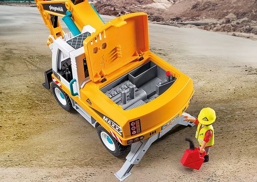 PLAYMOBIL Action Heroes Grosser Bagger 71749 - Bild 4