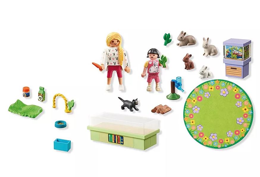 PLAYMOBIL my Life Familie mit Hasen 71753 - Bild 3