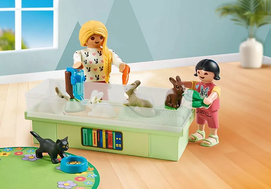 PLAYMOBIL my Life Familie mit Hasen 71753 - Bild 4