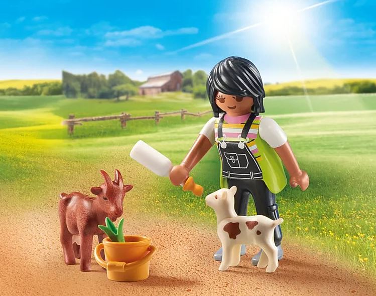 PLAYMOBIL Special Plus Frau mit Ziegen 71759 - Bild 4