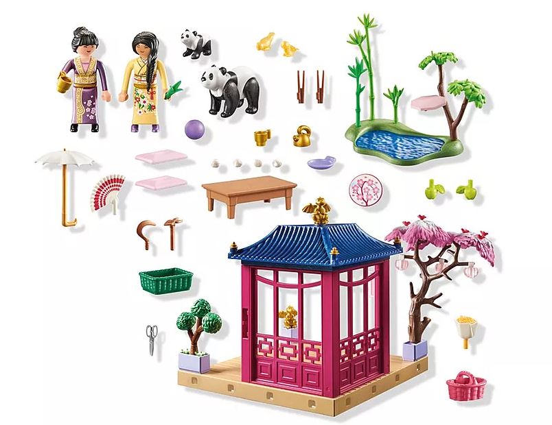PLAYMOBIL my Life Asiatischer Garten mit Pandafütterung 71762 - Bild 3