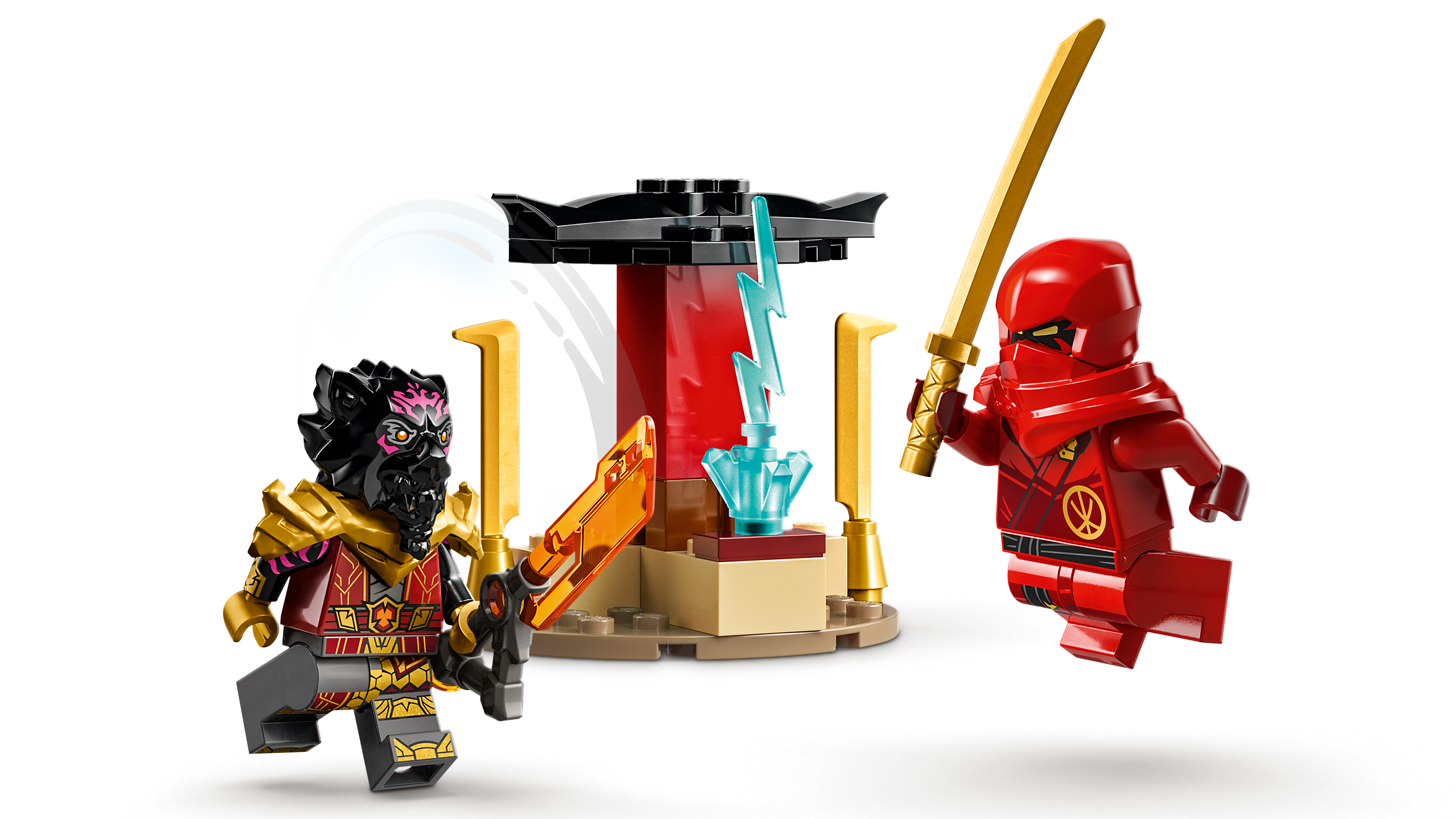 LEGO Ninjago Verfolgungsjagd mit Kais Flitzer und Ras' Motorrad 71789 - Bild 4