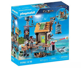 PLAYMOBIL Pirates: Piratenhafen mit Seeräuber-Gefängnis 71792