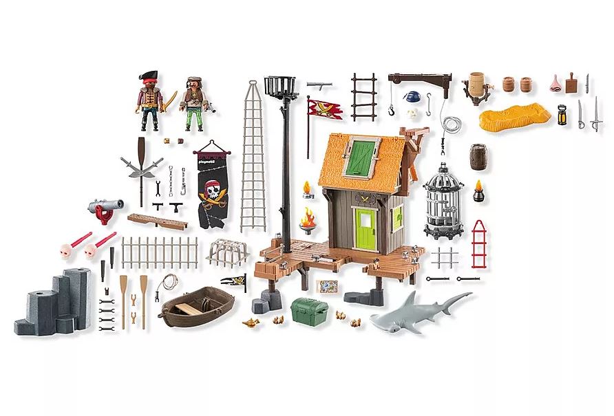 PLAYMOBIL Pirates: Piratenhafen mit Seeräuber-Gefängnis 71792 - Bild 2