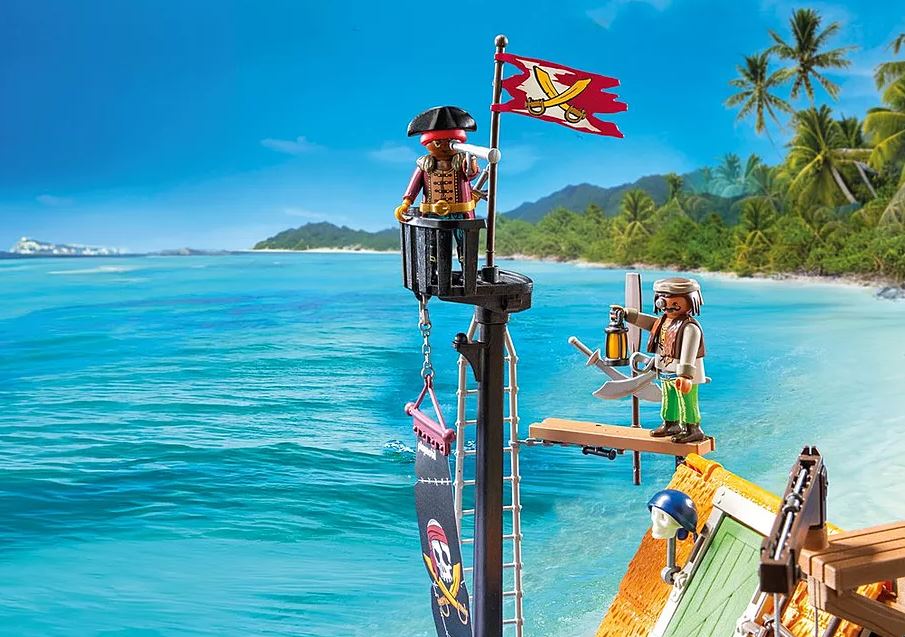 PLAYMOBIL Pirates: Piratenhafen mit Seeräuber-Gefängnis 71792 - Bild 3