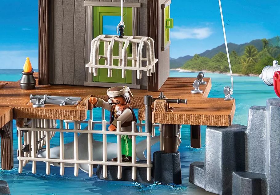 PLAYMOBIL Pirates: Piratenhafen mit Seeräuber-Gefängnis 71792 - Bild 4