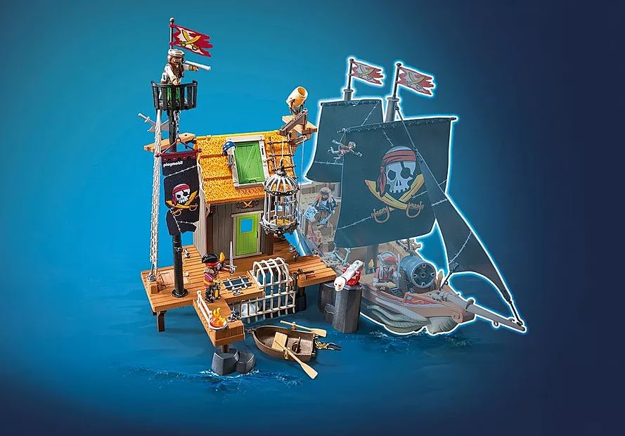 PLAYMOBIL Pirates: Piratenhafen mit Seeräuber-Gefängnis 71792 - Bild 7