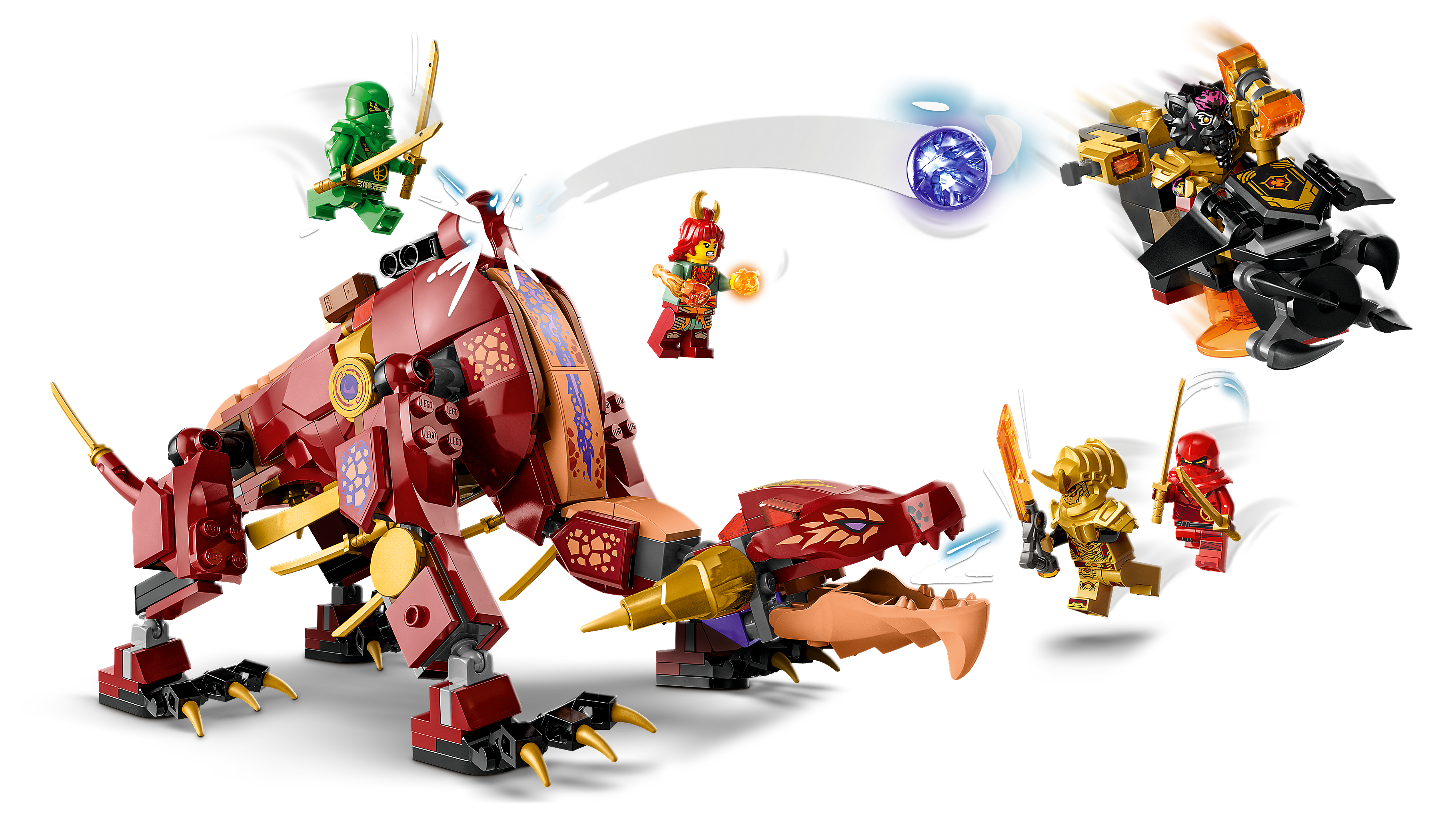 LEGO Ninjago Wyldfires Lavadrache 71793 - Bild 3