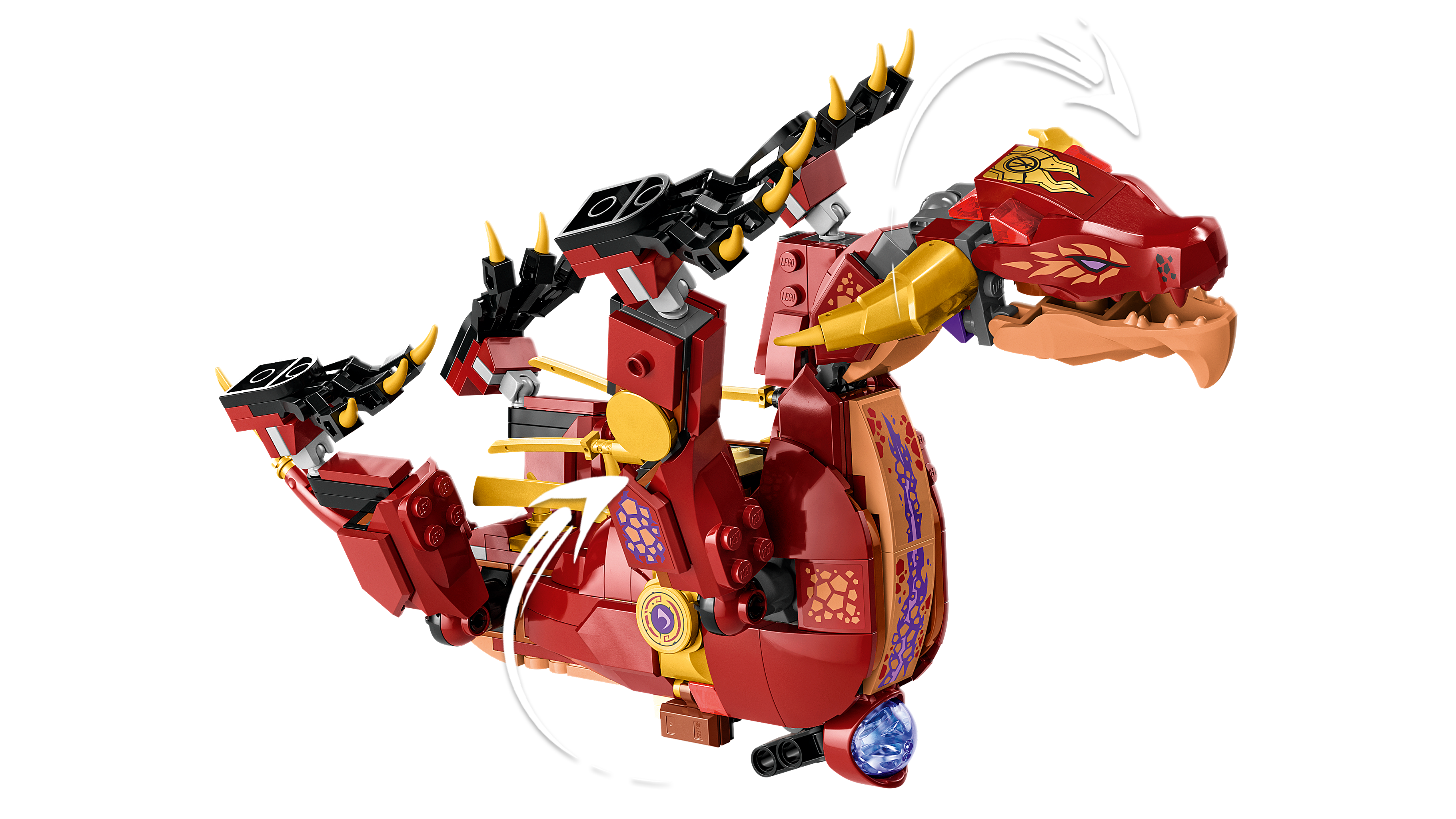 LEGO Ninjago Wyldfires Lavadrache 71793 - Bild 4