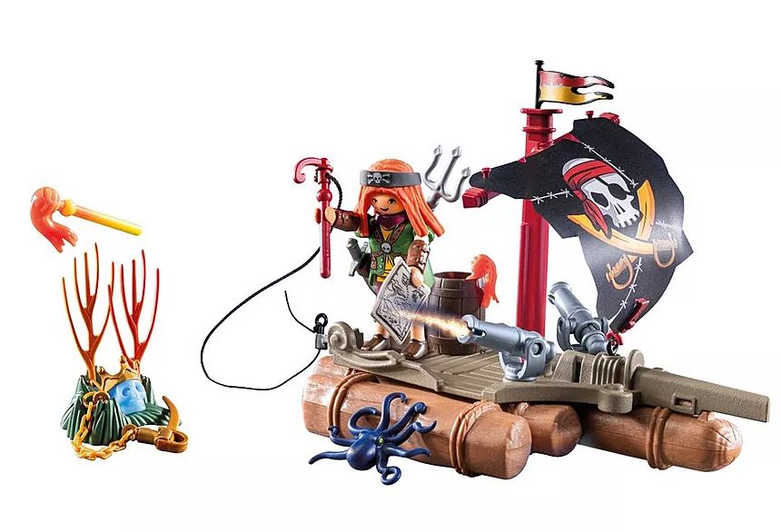 PLAYMOBIL Pirates: Schatzbergung auf Piratenfloss 71794 - Bild 2