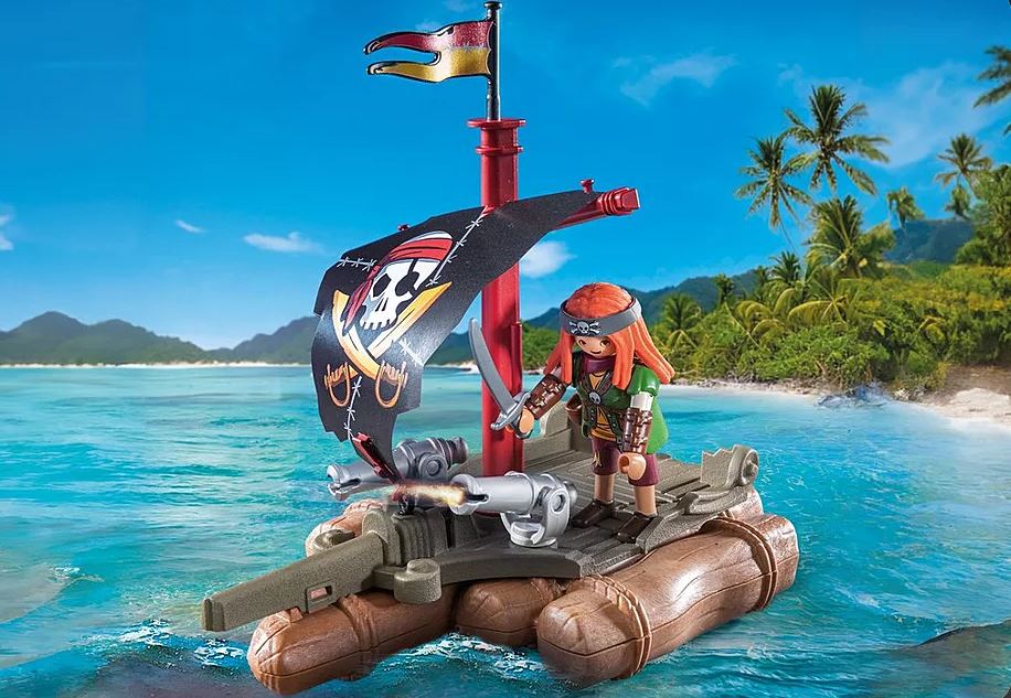 PLAYMOBIL Pirates: Schatzbergung auf Piratenfloss 71794 - Bild 5