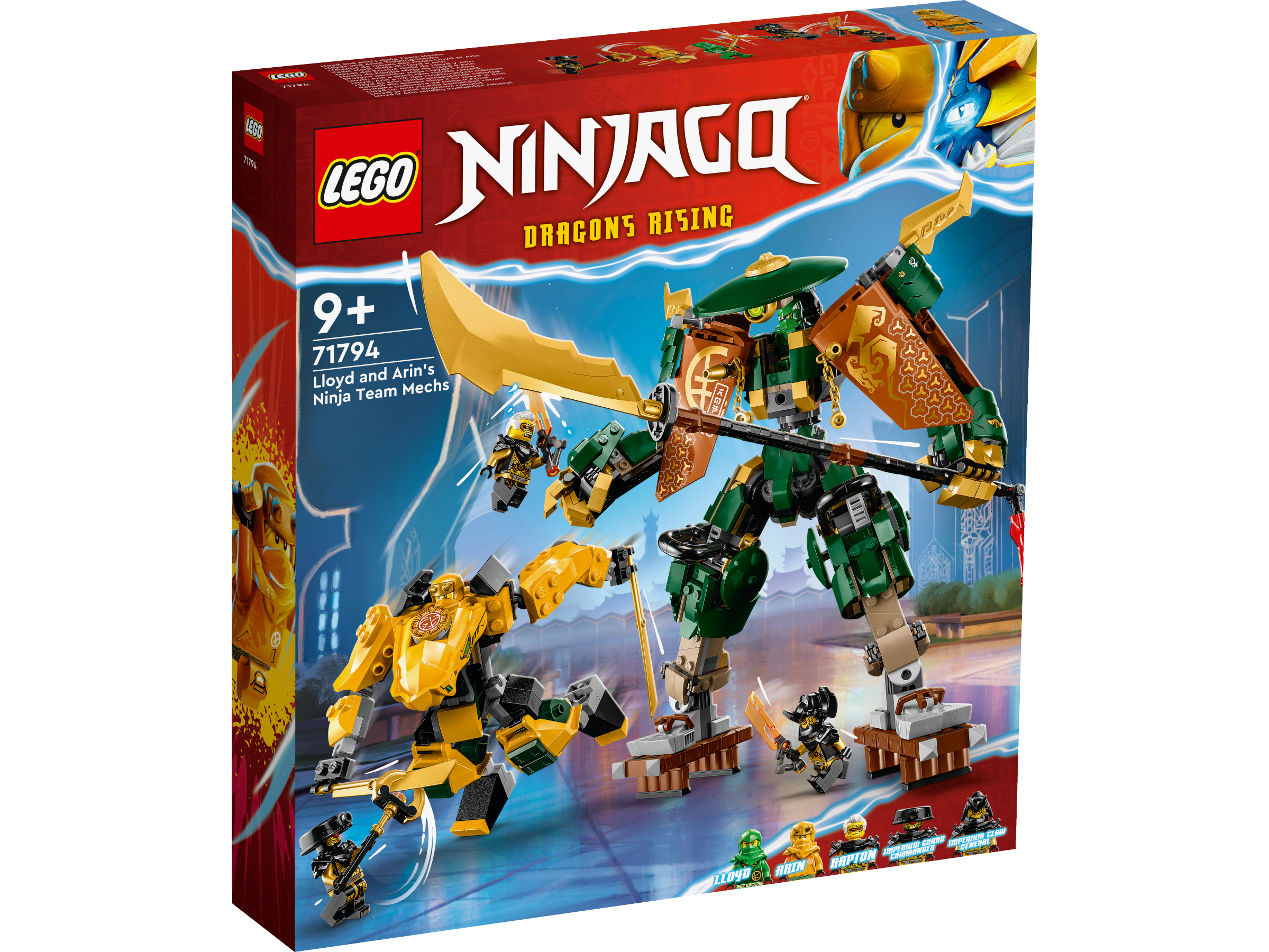 LEGO Ninjago Lloyds und Arins Training-Mechs 71794 - Bild 1