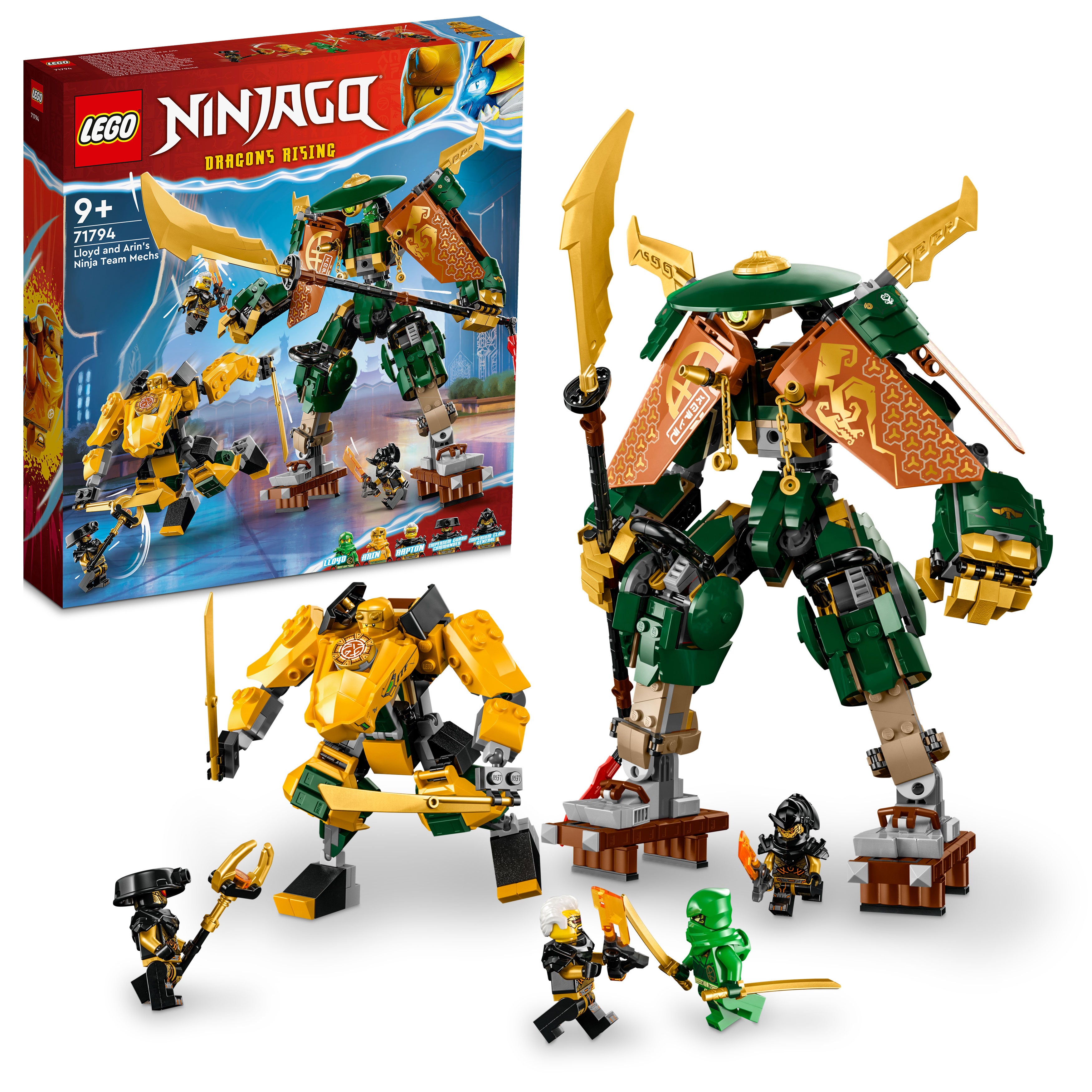 LEGO Ninjago Lloyds und Arins Training-Mechs 71794 - Bild 5