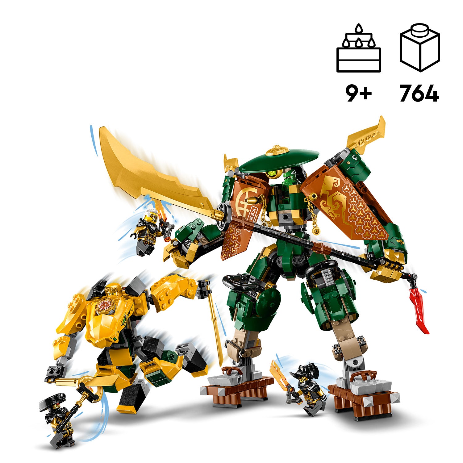 LEGO Ninjago Lloyds und Arins Training-Mechs 71794 - Bild 6