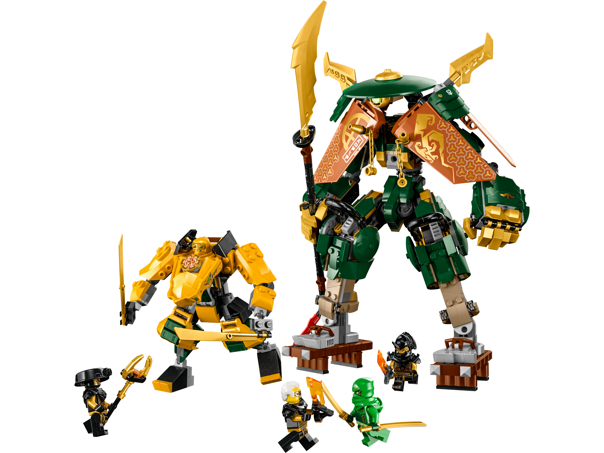 LEGO Ninjago Lloyds und Arins Training-Mechs 71794 - Bild 2