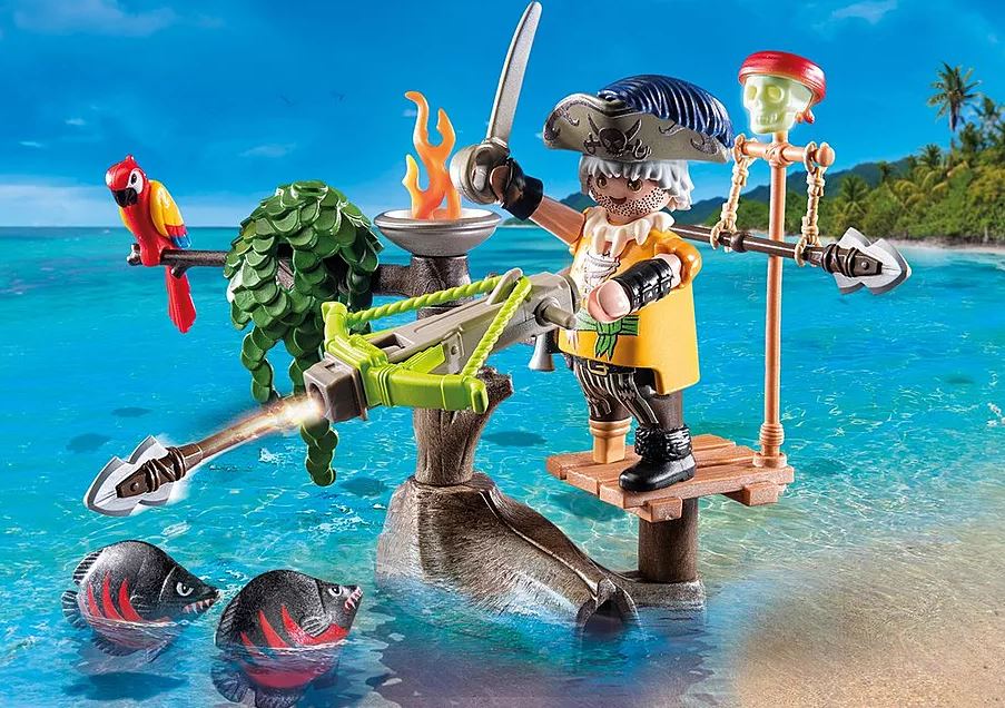 PLAYMOBIL 71795 Pirat mit Balliste - Bild 4