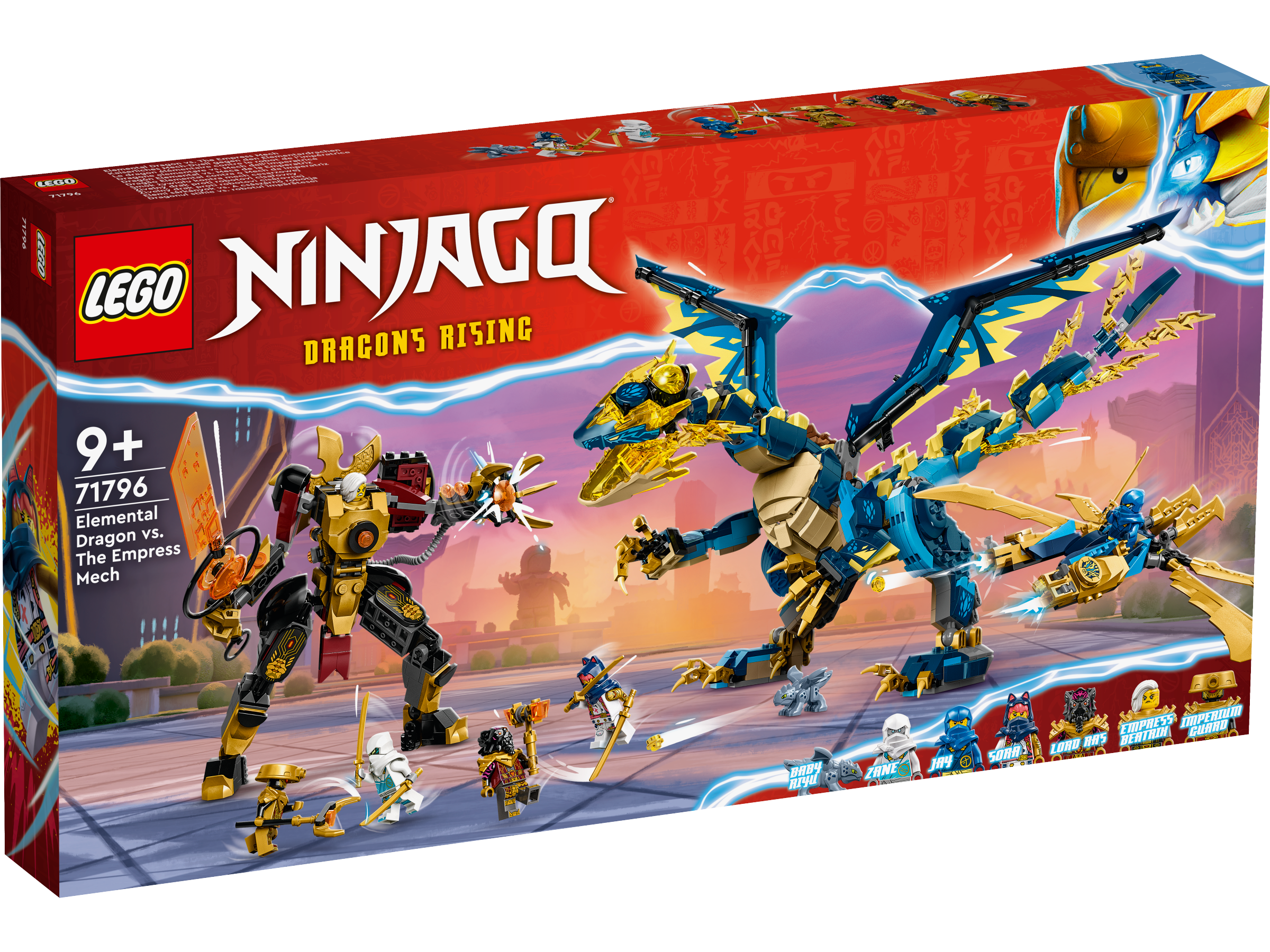 LEGO Ninjago Kaiserliches Mech-Duell gegen den Elementdrachen 71796 - Bild 1