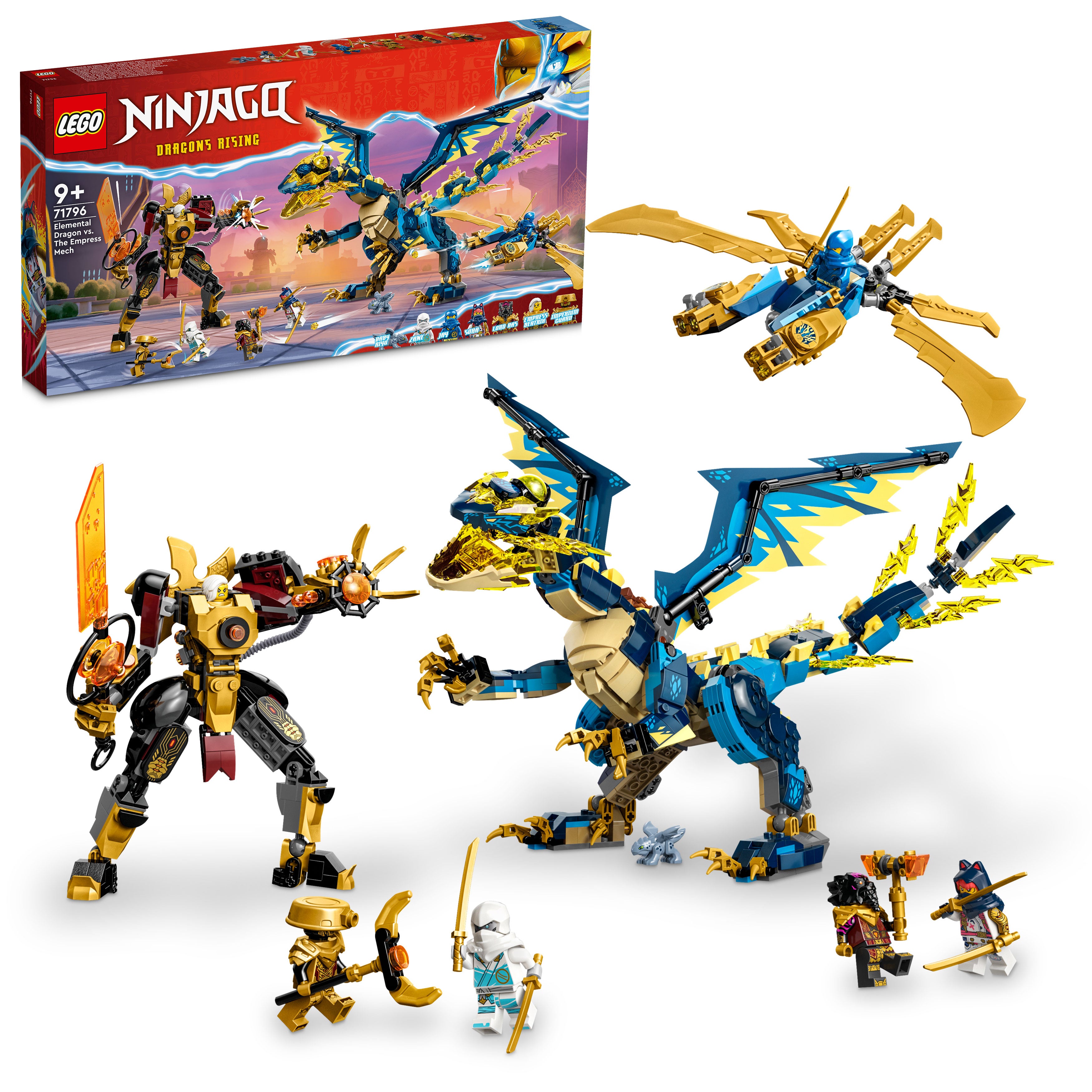 LEGO Ninjago Kaiserliches Mech-Duell gegen den Elementdrachen 71796 - Bild 6