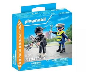PLAYMOBIL Special Plus Polizist und Einbrecher 71804