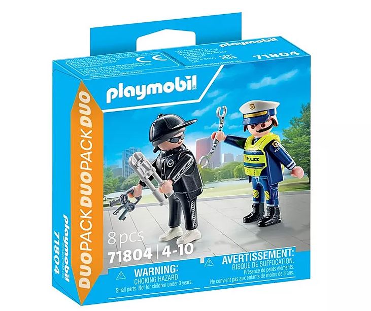 PLAYMOBIL Special Plus Polizist und Einbrecher 71804 - Bild 1