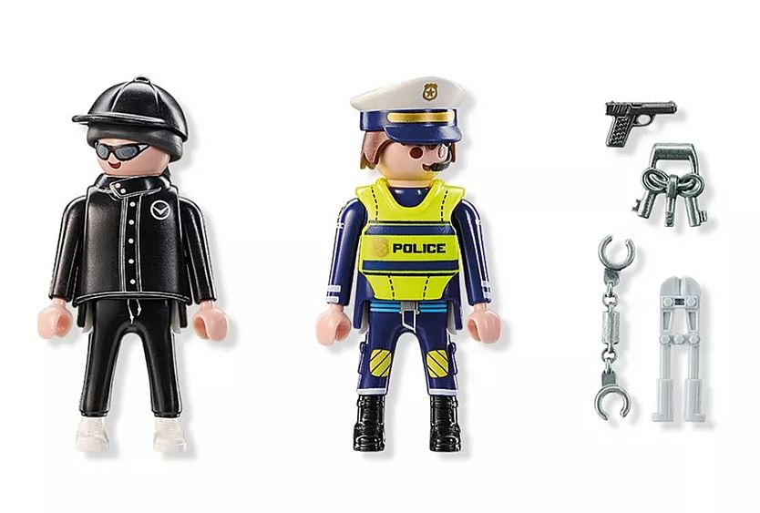 PLAYMOBIL Special Plus Polizist und Einbrecher 71804 - Bild 2
