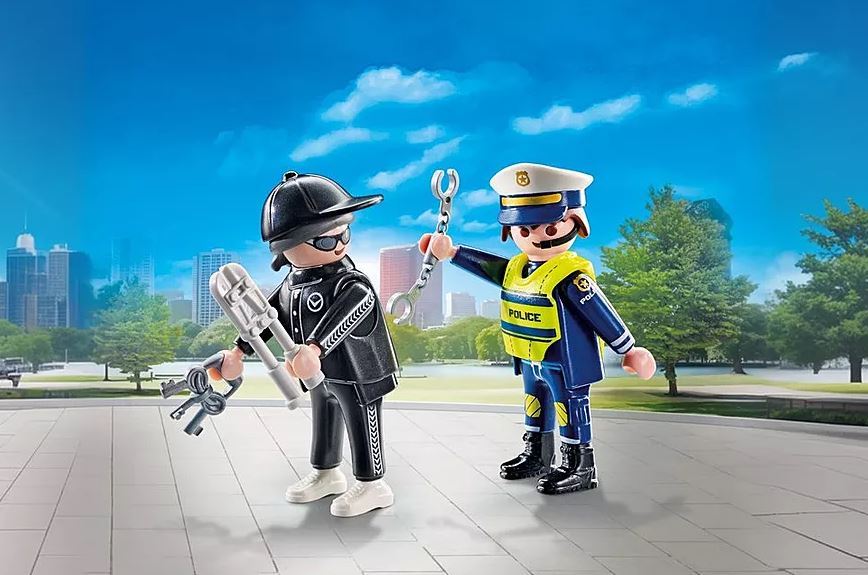 PLAYMOBIL Special Plus Polizist und Einbrecher 71804 - Bild 4