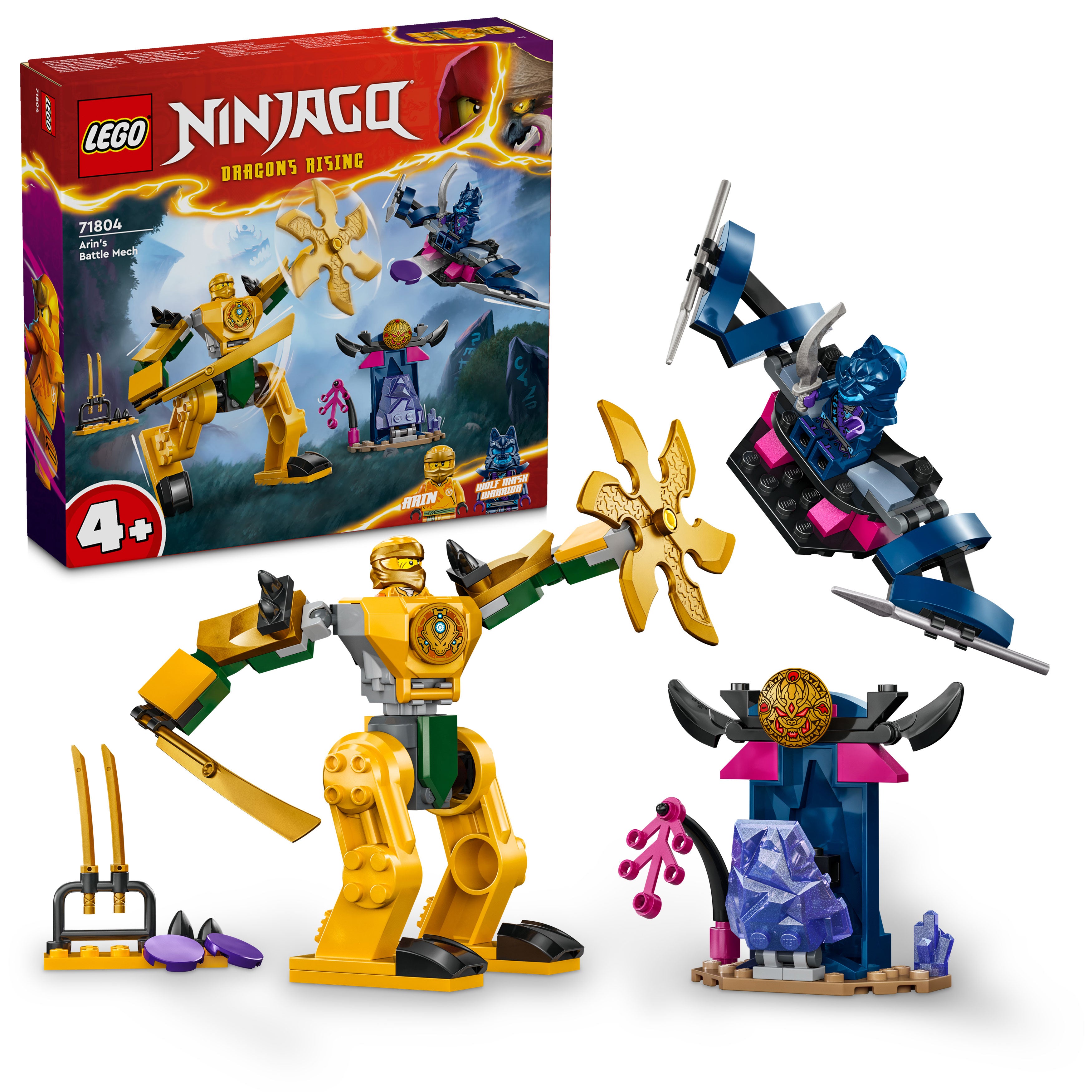 LEGO NINJAGO® Arins Battle Mech 71804 - Bild 7