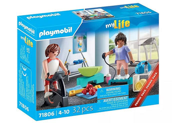 PLAYMOBIL my Life Fitnesstraining 71806