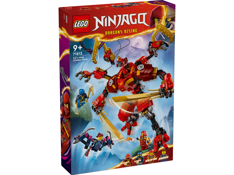 LEGO NINJAGO Kais Ninja-Kletter-Mech 71812