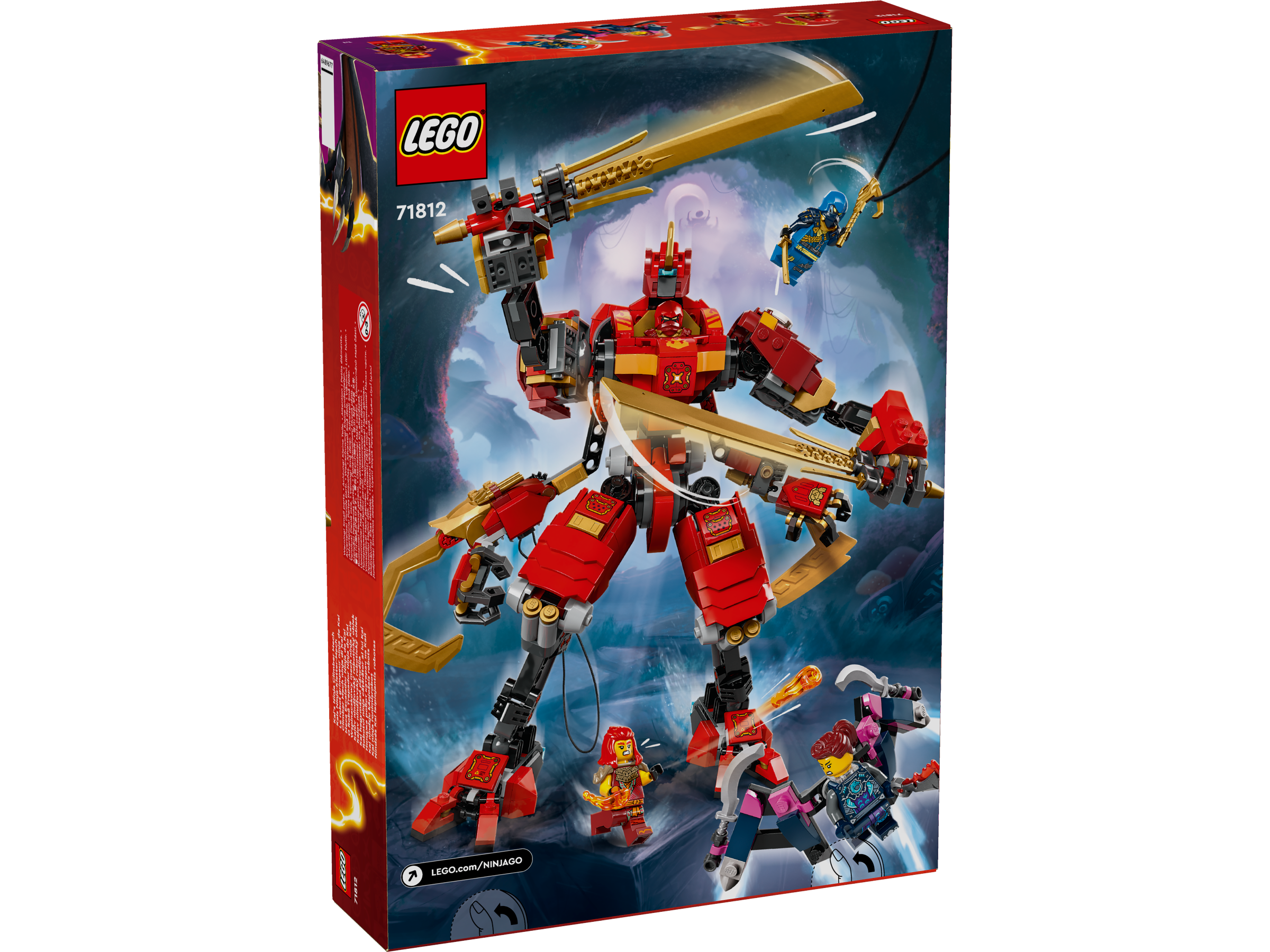 LEGO NINJAGO Kais Ninja-Kletter-Mech 71812 - Bild 6