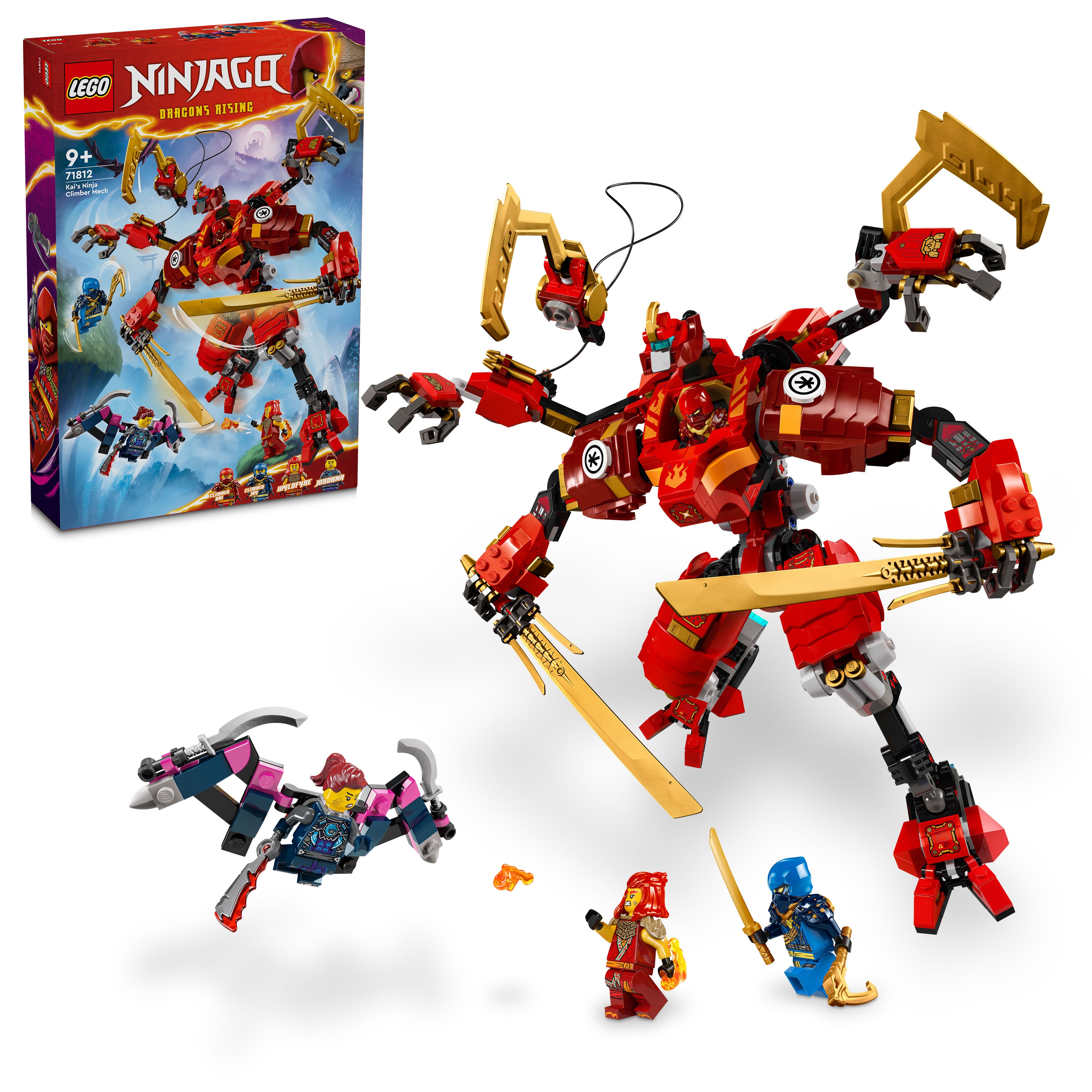LEGO NINJAGO Kais Ninja-Kletter-Mech 71812 - Bild 5