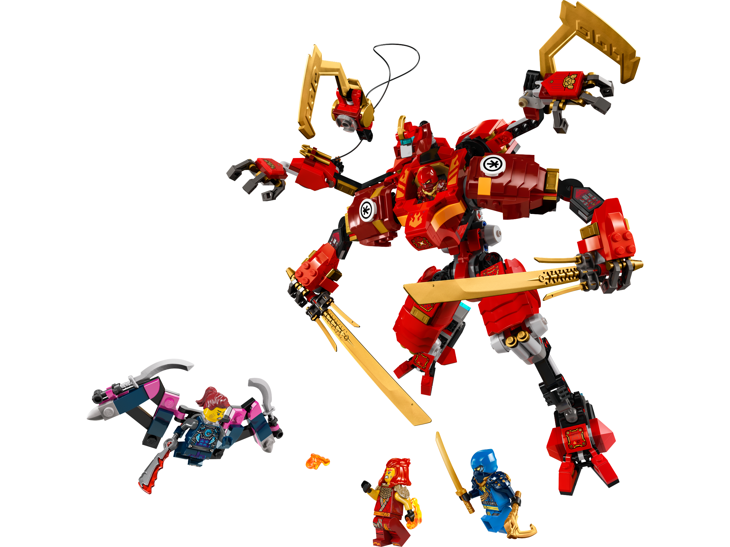 LEGO NINJAGO Kais Ninja-Kletter-Mech 71812 - Bild 2