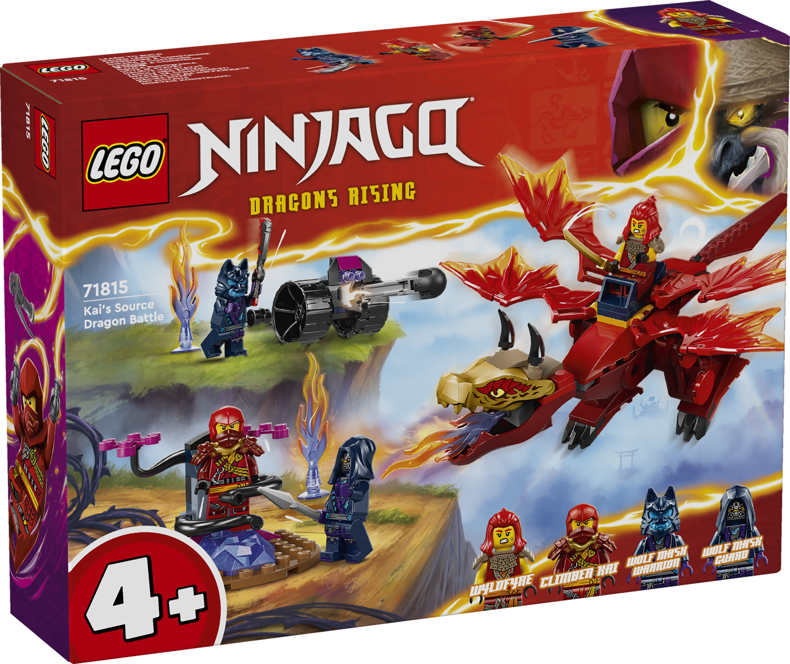 LEGO NINJAGO Kais Quelldrachen Duell 71815 - Bild 1