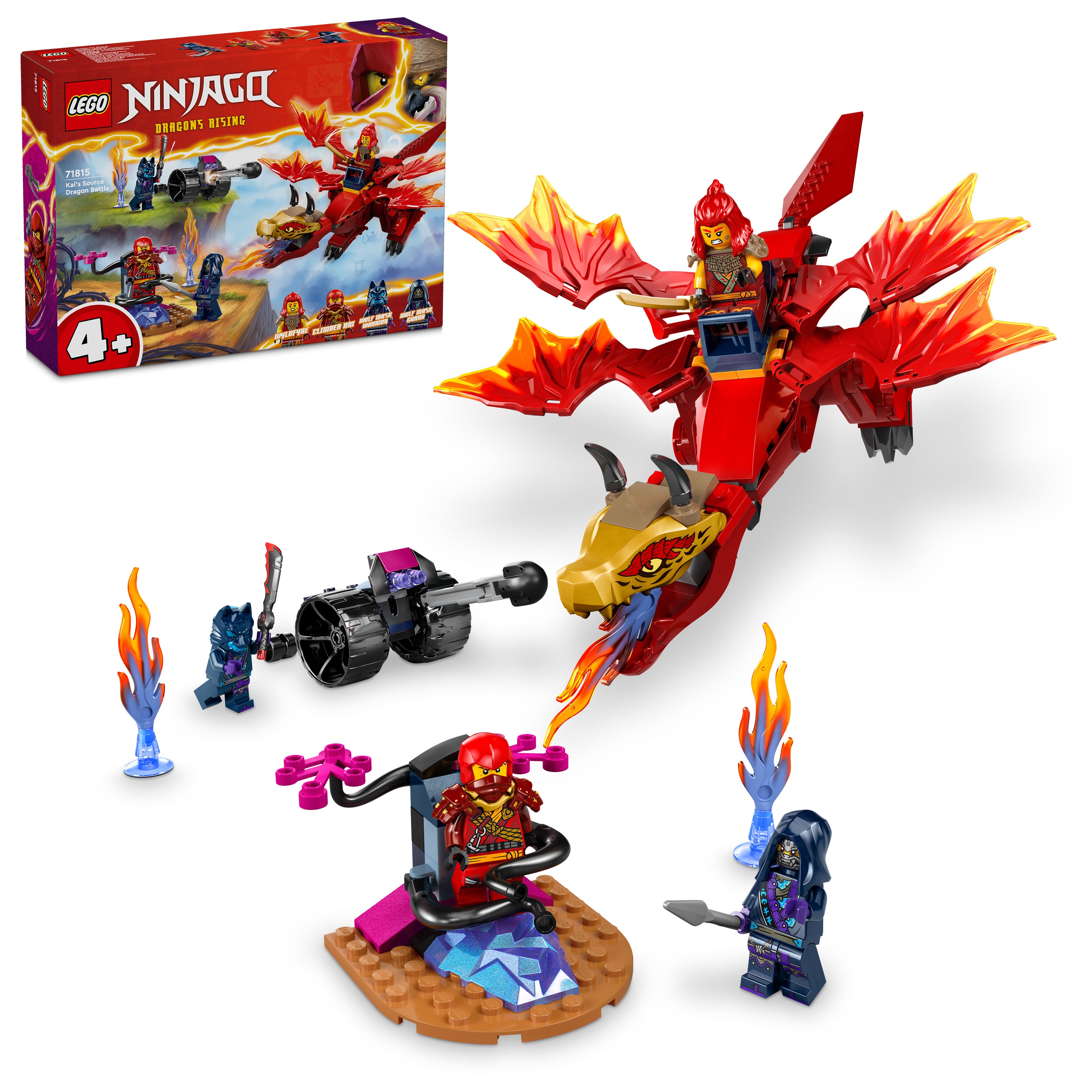 LEGO NINJAGO Kais Quelldrachen Duell 71815 - Bild 6