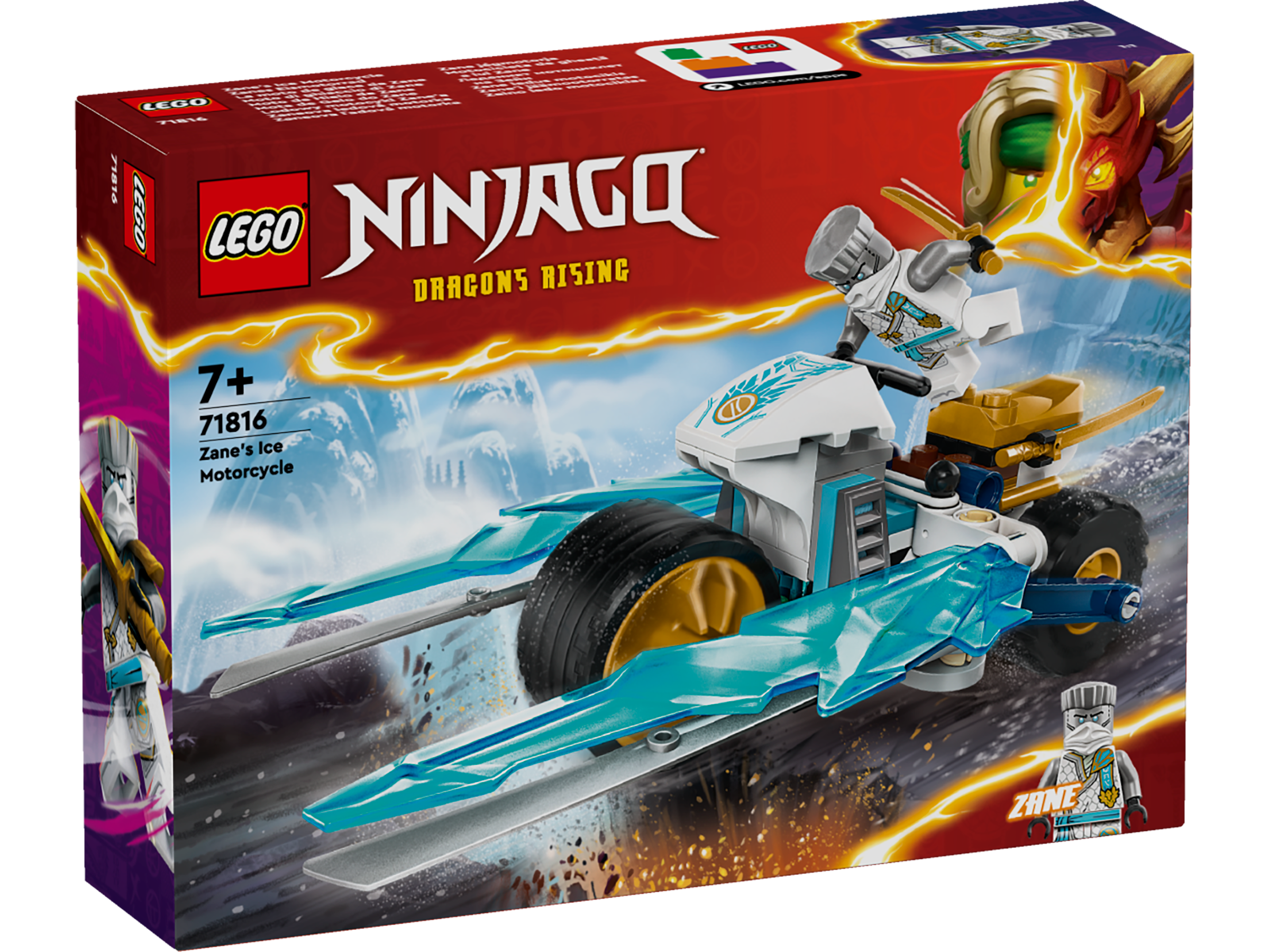 LEGO NINJAGO Zanes Eismotorrad 71816 - Bild 1