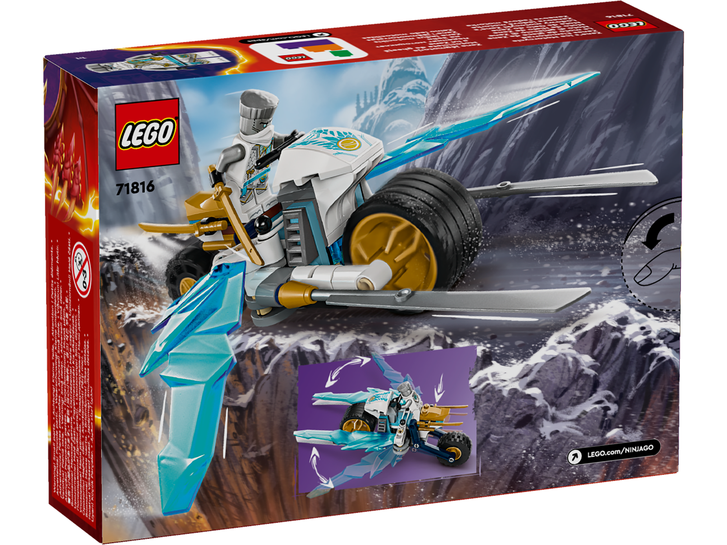 LEGO NINJAGO Zanes Eismotorrad 71816 - Bild 8