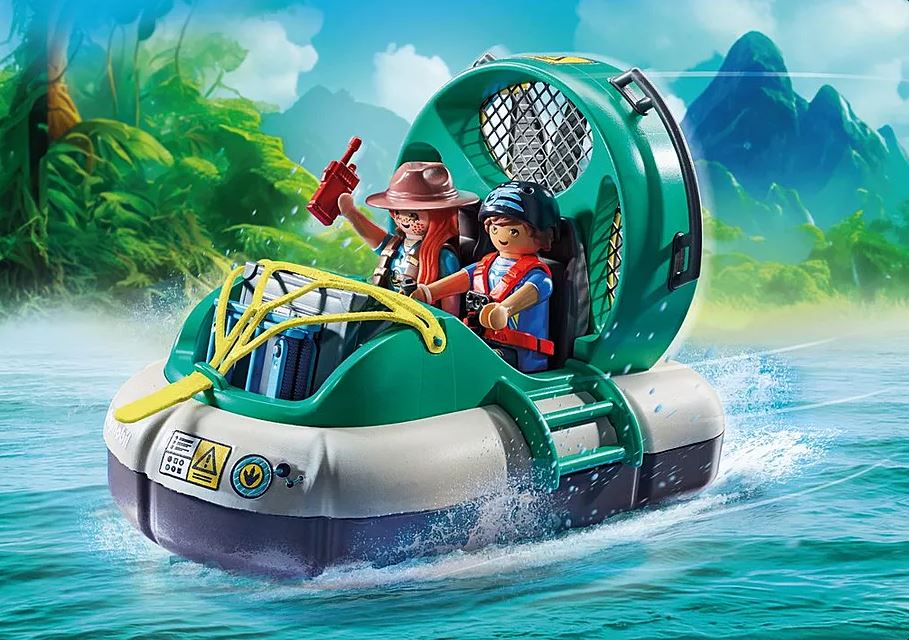 PLAYMOBIL Brachiosaurus-Begegnung mt Luftkissenboot 71819 - Bild 5