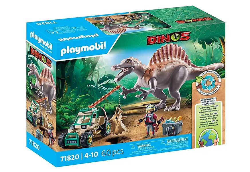 PLAYMOBIL Spinosaurus-Angriff auf Dino Ausgrabung 71820 - Bild 1