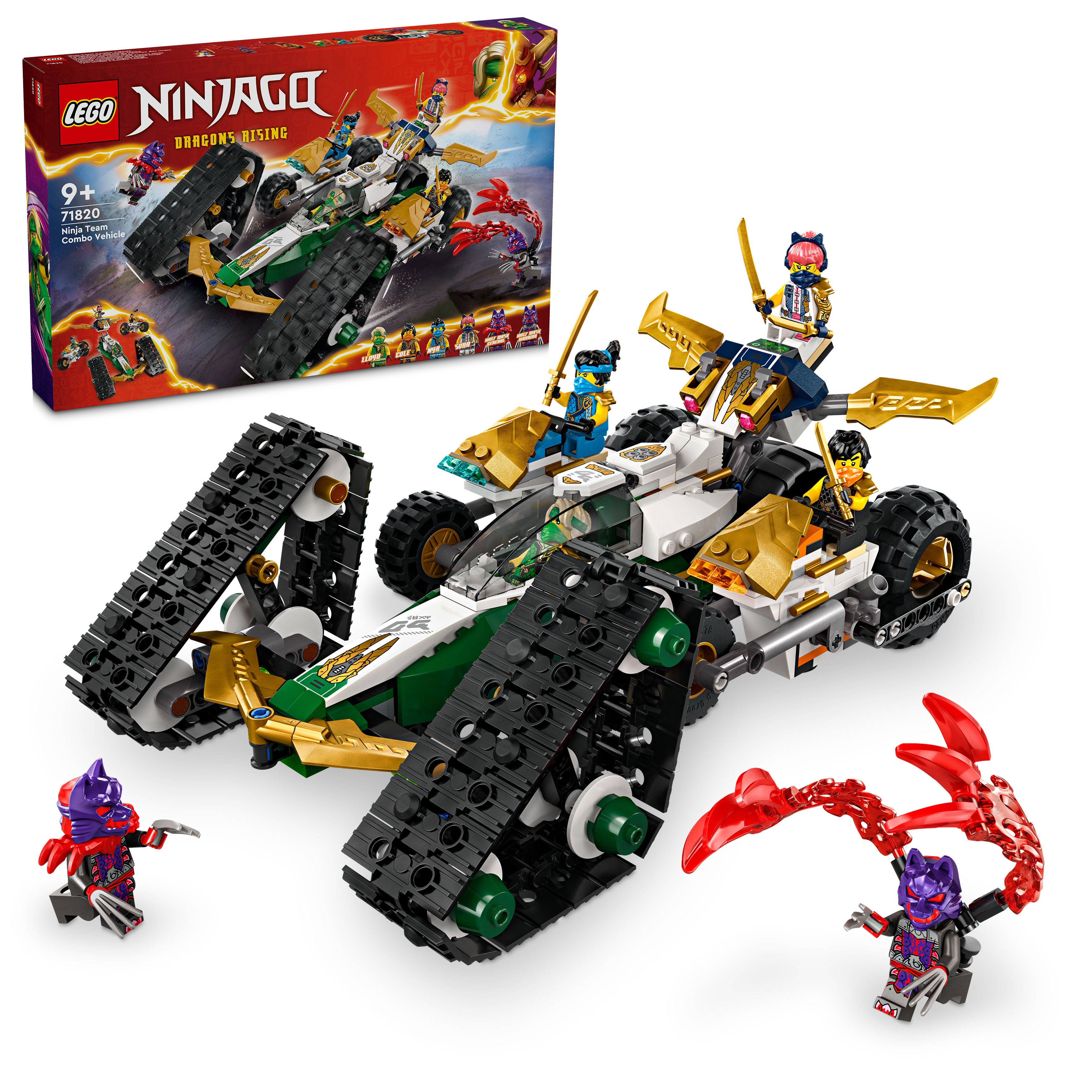 LEGO NINJAGO Kombi-Raupe des Ninja-Teams71820 - Bild 7
