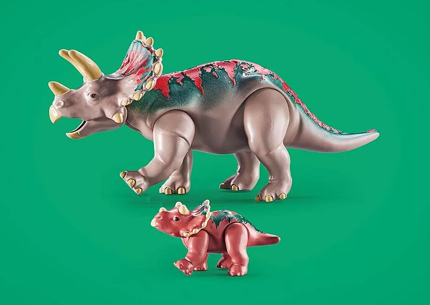PLAYMOBIL Triceratops mit Jungtier 71821 - Bild 6