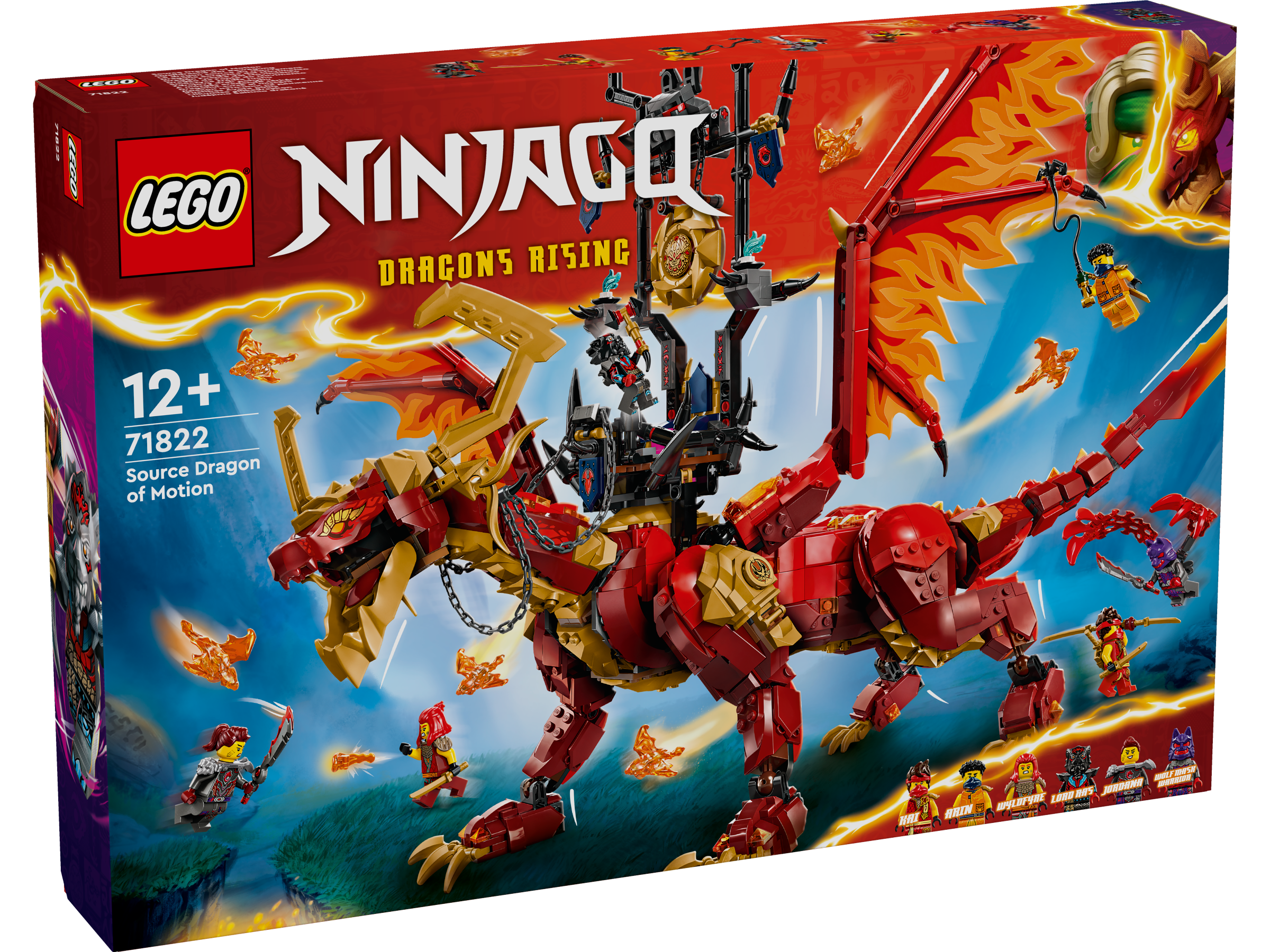 LEGO NINJAGO Quelldrache der Bewegung 71822 - Bild 1